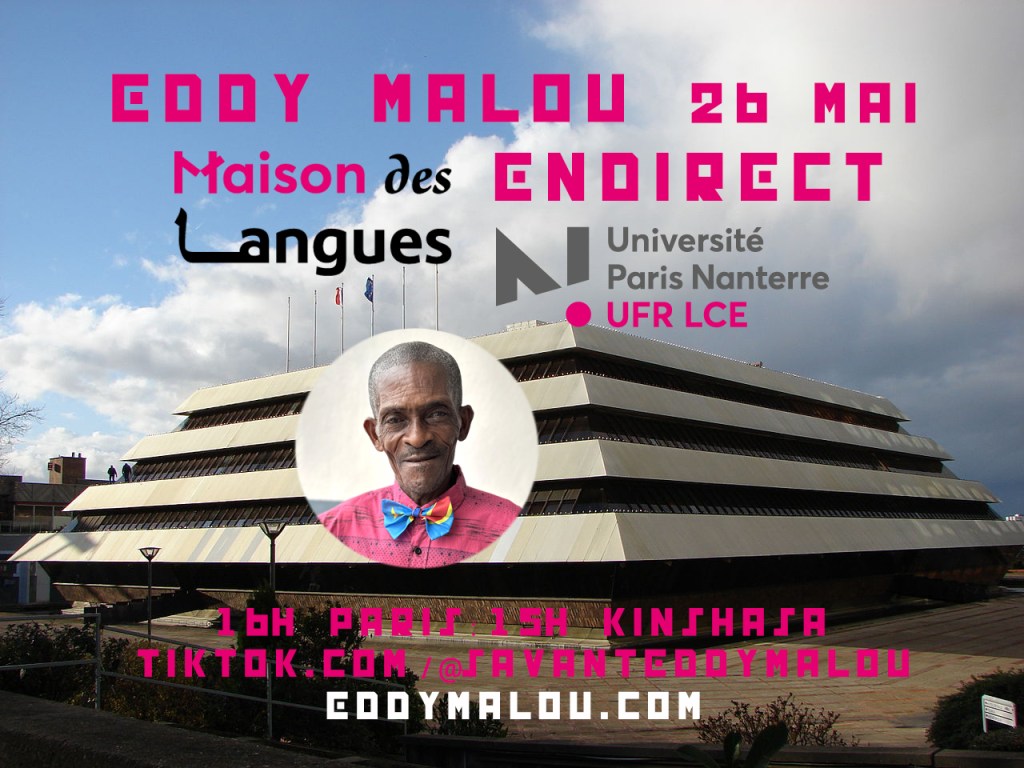 Eddy Malou à la Maison des Langues de&nbsp;Nanterre